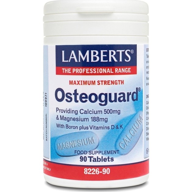 Lamberts Osteoguard για τη Διατήρηση της Φυσιολογικής Κατάστασης των Οστών 90tabs Lamberts Osteoguard για τη Διατήρηση της Φυσιολογικής Κατάστασης των Οστών 90tabs