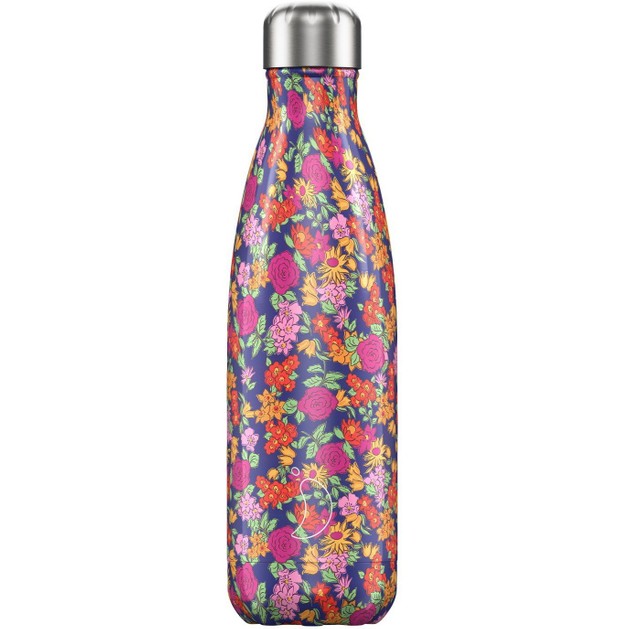 Chilly\'s Bottle Floral Edition Wild Rose Ανοξείδωτο Θερμός με Σχέδιο Λουλουδιών 500ml Chilly\'s Bottle Floral Edition Wild Rose Ανοξείδωτο Θερμός με Σχέδιο Λουλουδιών 500ml
