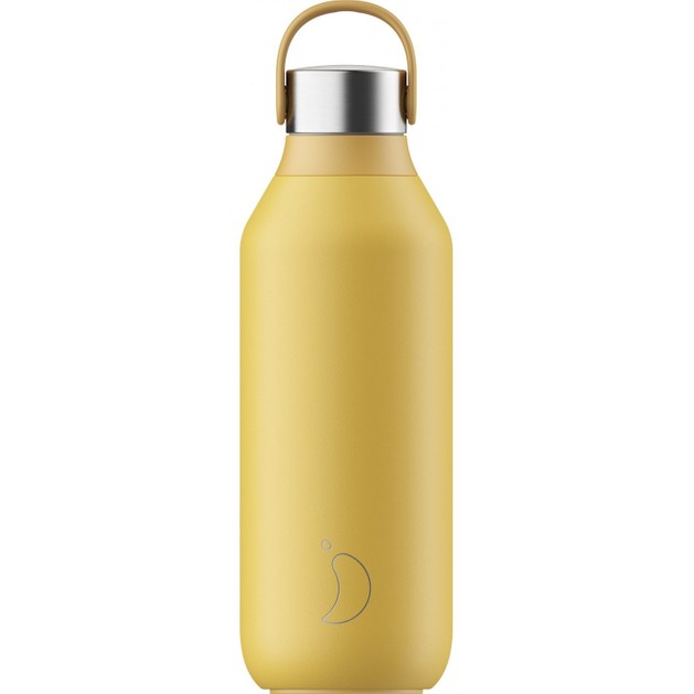Chilly\'s Series 2 Bottle 500ml - Pollen Yellow Chilly\'s Series 2 Bottle 500ml - Pollen Yellow