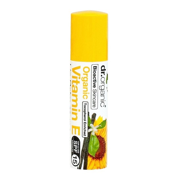 Dr Organic Vitamin E Lip Balm Spf15, 5.7ml Dr Organic Vitamin E Lip Balm Spf15, 5.7ml