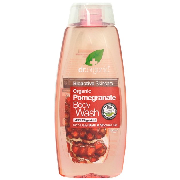 Dr.Organic Organic Pomegranate Body Wash 250ml Dr.Organic Organic Pomegranate Body Wash 250ml