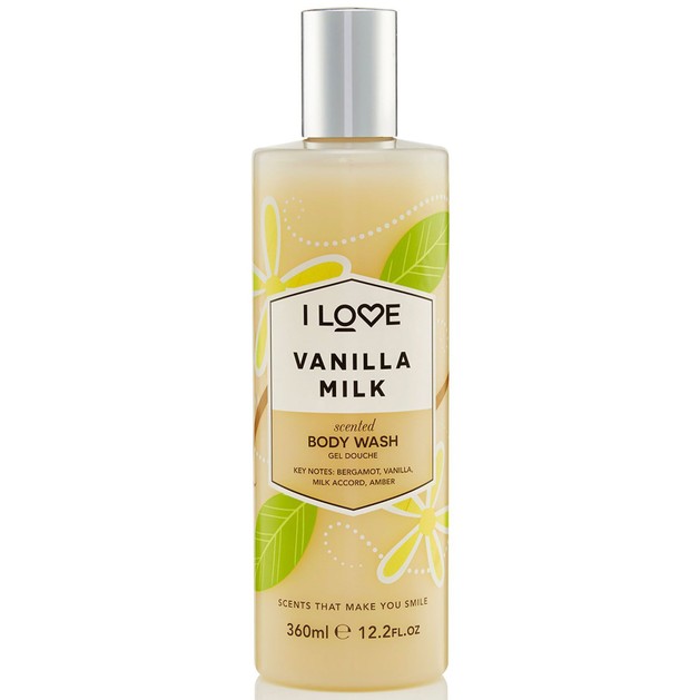 I love... Vanilla Milk Body Wash Κρεμώδες Αφρόλουτρο με Εκχυλίσματα Φρούτων για Απαλή & Μεταξένια Επιδερμίδα 360ml I love... Vanilla Milk Body Wash Κρεμώδες Αφρόλουτρο με Εκχυλίσματα Φρούτων για Απαλή & Μεταξένια Επιδερμίδα 360ml