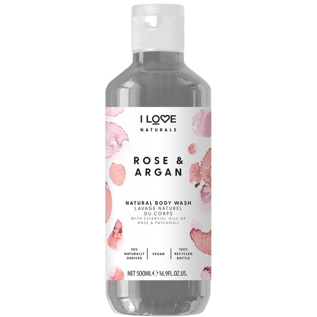 I love... Rose & Argan Body Wash 500ml I love... Rose & Argan Body Wash 500ml