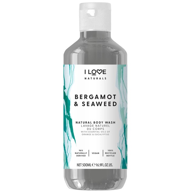I love... Bergamot & Seaweed Body Wash 500ml I love... Bergamot & Seaweed Body Wash 500ml