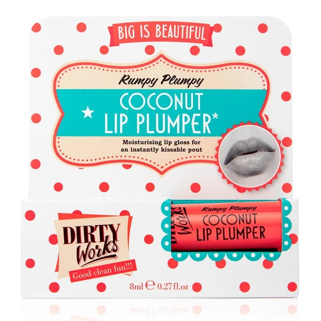 Dirty Works Rumpy Plumpy Coconut Lip Plumper 8ml Dirty Works Rumpy Plumpy Coconut Lip Plumper 8ml