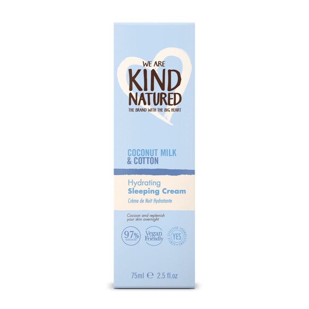 Kind Natured Hydrating Coconut Milk & Cotton Sleeping Cream Ενυδατική Θρεπτική Κρέμα Νύχτας 75ml Kind Natured Hydrating Coconut Milk & Cotton Sleeping Cream Ενυδατική Θρεπτική Κρέμα Νύχτας 75ml