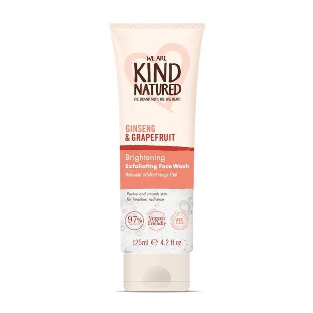 Kind Natured Brightening Ginseng & Grapefruit Exfoliating Face Wash Gel Καθαρισμού & Απολέπισης για Λάμψη της Επιδερμίδας 125ml Kind Natured Brightening Ginseng & Grapefruit Exfoliating Face Wash Gel Καθαρισμού & Απολέπισης για Λάμψη της Επιδερμίδας 125ml