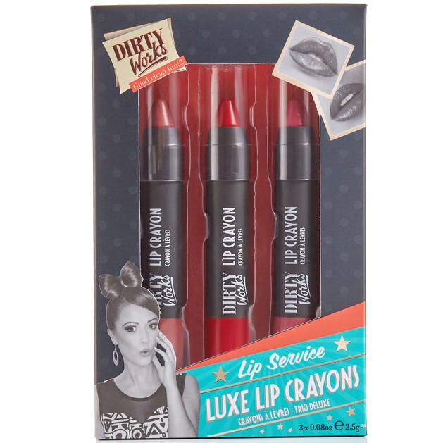 Dirty Works Lip Service Luxe Lip Crayons 2.5gr Dirty Works Lip Service Luxe Lip Crayons 2.5gr