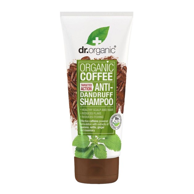 Dr Organic Coffee Anti-Dandruff Shampoo 200ml Dr Organic Coffee Anti-Dandruff Shampoo 200ml