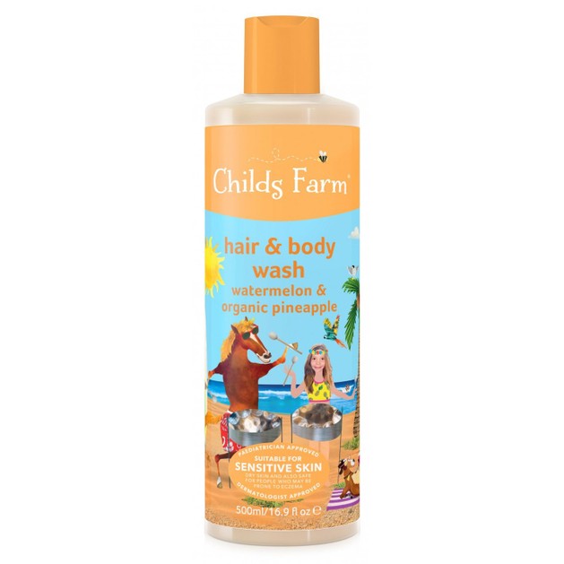Childs Farm Hair & Body Wash Watermelon & Organic Pineapple Κωδ CF540, 500ml Childs Farm Hair & Body Wash Watermelon & Organic Pineapple Κωδ CF540, 500ml