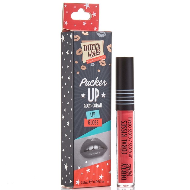 Dirty Works Pucker Up Gloss Corail Kiss Lip Gloss Κοραλί 2.8ml Dirty Works Pucker Up Gloss Corail Kiss Lip Gloss Κοραλί 2.8ml