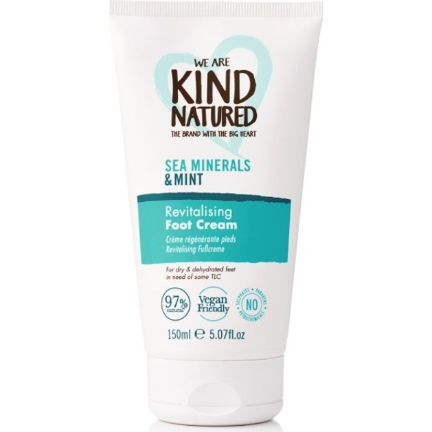 Kind Natured Revitalising & Sea Minerals Mint Foot Cream Ενυδατώνει και Ξεκουράζει τα Πόδια 150ml Kind Natured Revitalising & Sea Minerals Mint Foot Cream Ενυδατώνει και Ξεκουράζει τα Πόδια 150ml
