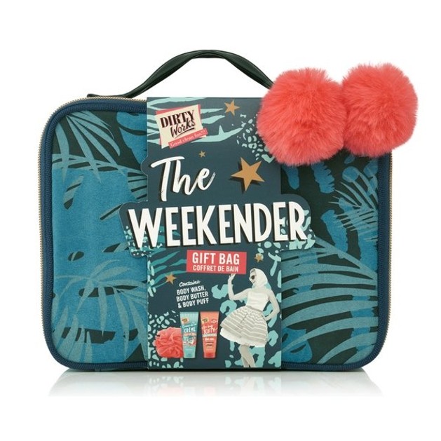 Dirty Works The Weekender Gift Back Creamy Body Wash 200ml & Body Butter 200ml & Σφουγγαράκι Μπάνιου Dirty Works The Weekender Gift Back Creamy Body Wash 200ml & Body Butter 200ml & Σφουγγαράκι Μπάνιου