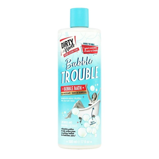 Dirty Works Bubble Trouble Bath Αφρόλουτρο με Άρωμα Τριαντάφυλλου και Μόσχου 500ml Dirty Works Bubble Trouble Bath Αφρόλουτρο με Άρωμα Τριαντάφυλλου και Μόσχου 500ml