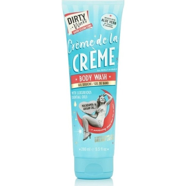 Dirty Works Creme de la Creme Body Wash για Απαλή Επιδερμίδα σαν Μετάξι 280ml Dirty Works Creme de la Creme Body Wash για Απαλή Επιδερμίδα σαν Μετάξι 280ml