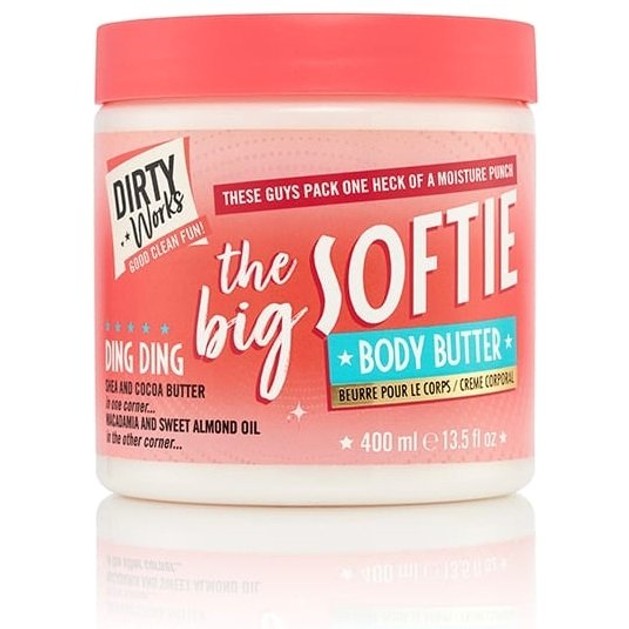Dirty Works The Big Softie Body Butter Κρέμα Σώματος που Προσφέρει Βαθιά Θρέψη 400ml Dirty Works The Big Softie Body Butter Κρέμα Σώματος που Προσφέρει Βαθιά Θρέψη 400ml