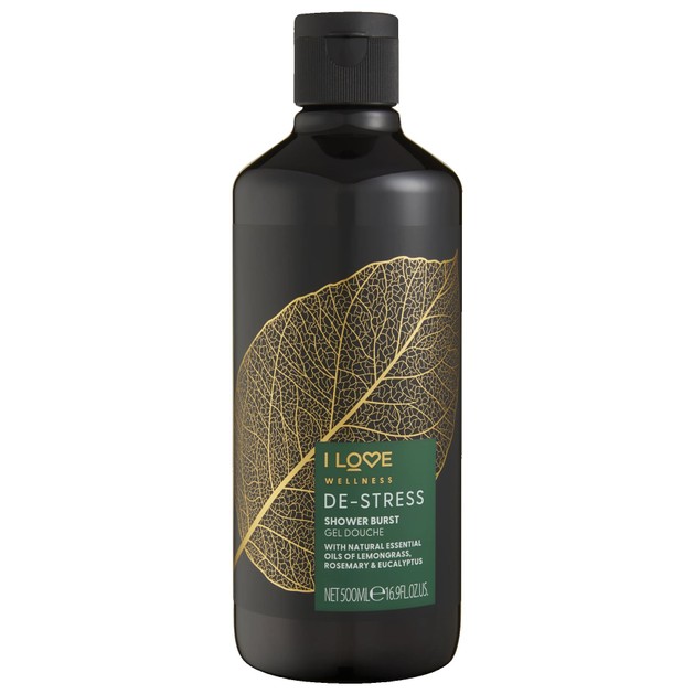 I love... Wellness De-Stress Shower Burst Gel Douche 500ml I love... Wellness De-Stress Shower Burst Gel Douche 500ml
