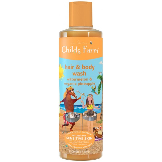 Childs Farm Hair & Body Wash Watermelon & Organic Pineapple Κωδ CF150, 250ml Childs Farm Hair & Body Wash Watermelon & Organic Pineapple Κωδ CF150, 250ml