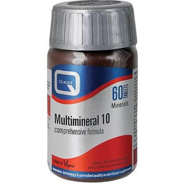 Quest Multimineral 10 (complex formula) 60tablets Quest Multimineral 10 (complex formula) 60tablets