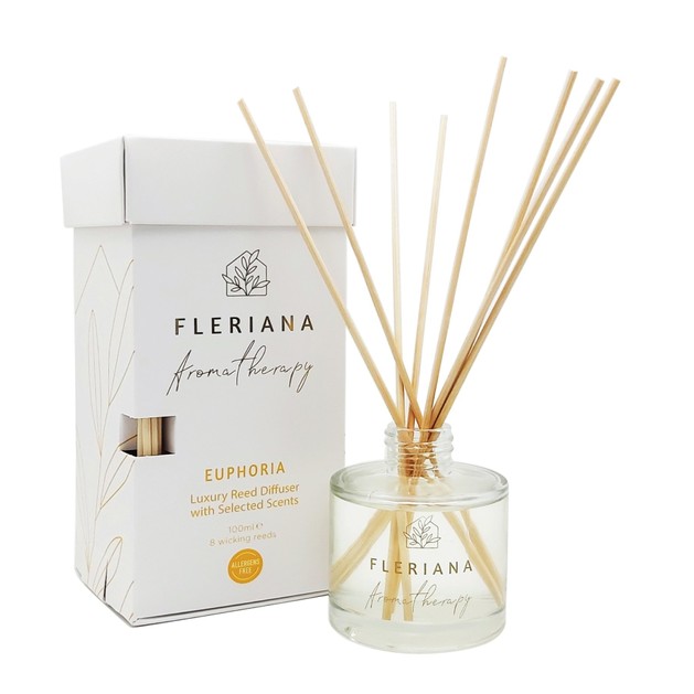 Power Health Fleriana Aromatherapy Euphoria Luxury Reed Diffuser 100ml Power Health Fleriana Aromatherapy Euphoria Luxury Reed Diffuser 100ml