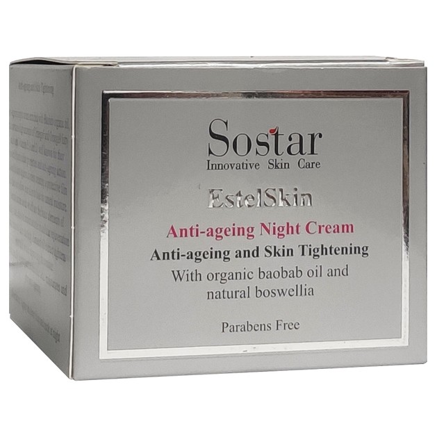 Sostar EstelSkin Anti-ageing Night Cream 50ml Sostar EstelSkin Anti-ageing Night Cream 50ml