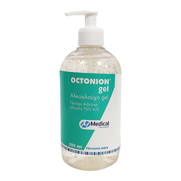 Medical Pq Octonion Gel Αλκοολούχο Αντισηπτικό Τζέλ για τα Χέρια 500ml Medical Pq Octonion Gel Αλκοολούχο Αντισηπτικό Τζέλ για τα Χέρια 500ml