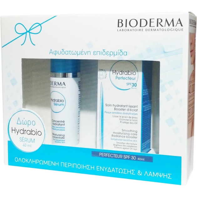 Bioderma Πακέτο Προσφοράς Hydrabio Perfecteur Spf30 Ενυδάτωση για Αφυδατωμένη Επιδερμίδα 40ml & Δώρο Hydrabio Serum 40ml Bioderma Πακέτο Προσφοράς Hydrabio Perfecteur Spf30 Ενυδάτωση για Αφυδατωμένη Επιδερμίδα 40ml & Δώρο Hydrabio Serum 40ml