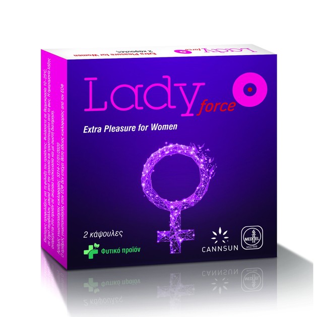 Cannsun Medhel Lady Force Συμπλήρωμα Διατροφής που Βελτιώνει τη Λίμπιντο & την Γυναικεία Ερωτική Διάθεση 2Caps Cannsun Medhel Lady Force Συμπλήρωμα Διατροφής που Βελτιώνει τη Λίμπιντο & την Γυναικεία Ερωτική Διάθεση 2Caps