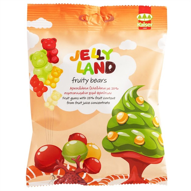 Kaiser Jelly Land Fruity Bears 100gr Kaiser Jelly Land Fruity Bears 100gr