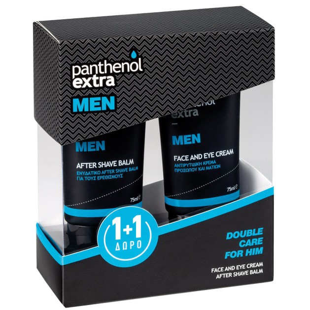 Medisei Panthenol Extra Πακέτο Προσφοράς Men Care Face & Eye Cream 75ml & After Shave Balm 75ml Medisei Panthenol Extra Πακέτο Προσφοράς Men Care Face & Eye Cream 75ml & After Shave Balm 75ml
