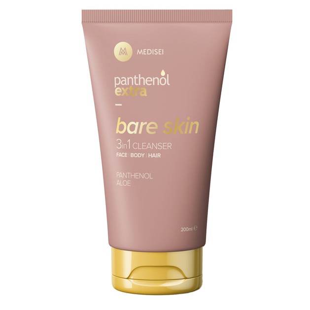 Medisei Panthenol Extra Bare Skin 3 in 1 Face, Body & Hair Gel Cleanser 200ml Medisei Panthenol Extra Bare Skin 3 in 1 Face, Body & Hair Gel Cleanser 200ml