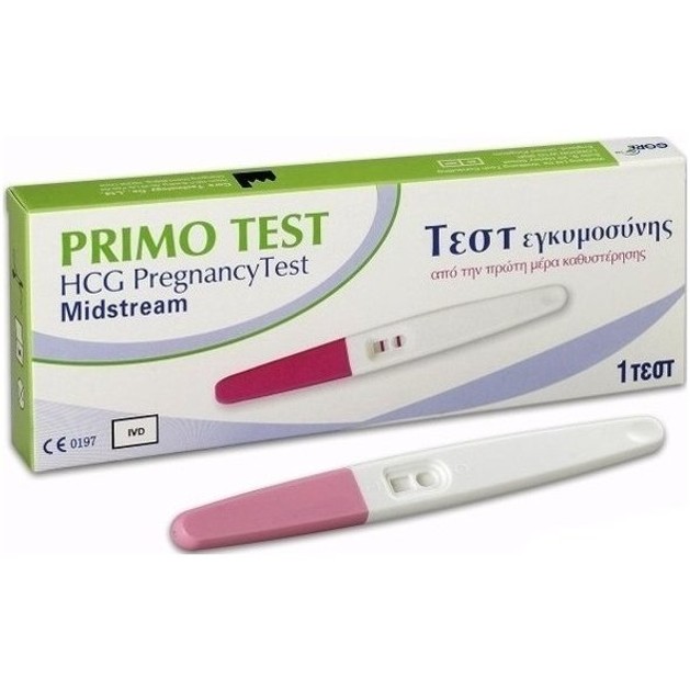 Medisei Primo Test Τεστ Εγκυμοσύνης 1τμχ Medisei Primo Test Τεστ Εγκυμοσύνης 1τμχ