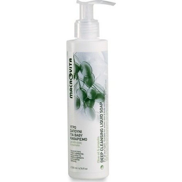 Macrovita Deep Cleansing Liquid Soap 200ml Macrovita Deep Cleansing Liquid Soap 200ml