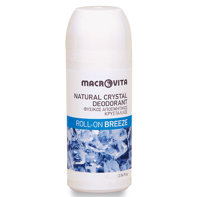 Macrovita Natural Crystal Deodorant Roll-On Breeze 50ml Macrovita Natural Crystal Deodorant Roll-On Breeze 50ml