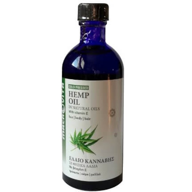 Macrovita Hemp Oil with Vitamin E 100ml Macrovita Hemp Oil with Vitamin E 100ml