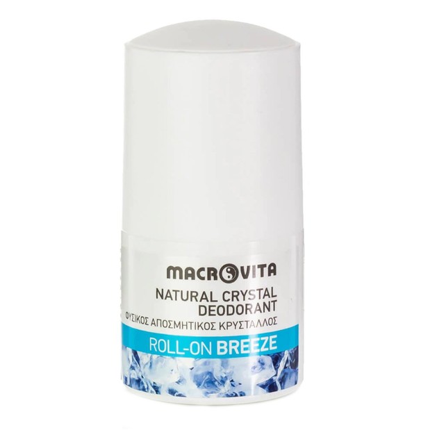 Macrovita Natural Crystal Deodorant Roll-On Breeze 50ml Macrovita Natural Crystal Deodorant Roll-On Breeze 50ml