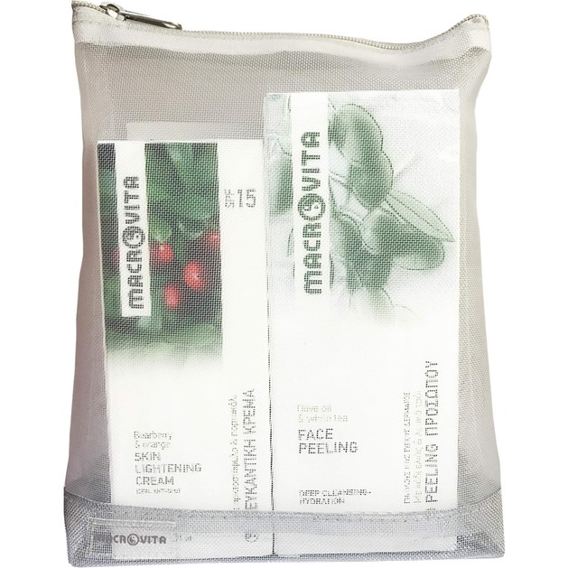 Macrovita Πακέτο Προσφοράς Skin Ligthening Cream Spf15 50ml & Δώρο Face Peeling 100ml Macrovita Πακέτο Προσφοράς Skin Ligthening Cream Spf15 50ml & Δώρο Face Peeling 100ml