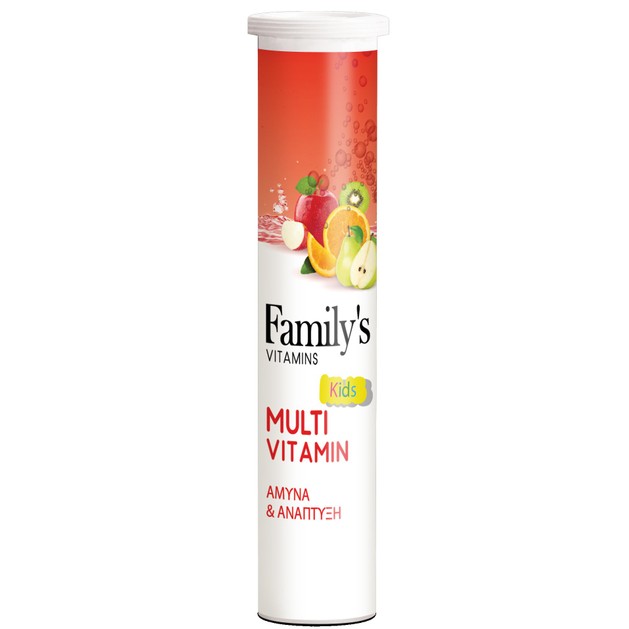 Δώρο Power Health Family\'s Vitamins MultiVitamin Kids Παιδική Πολυβιταμίνη για Άμυνα & Ανάπτυξη 20Effer.tabs Δώρο Power Health Family\'s Vitamins MultiVitamin Kids Παιδική Πολυβιταμίνη για Άμυνα & Ανάπτυξη 20Effer.tabs
