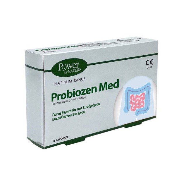 Power of Nature Platinum Range Probiozen Med 15caps Power of Nature Platinum Range Probiozen Med 15caps