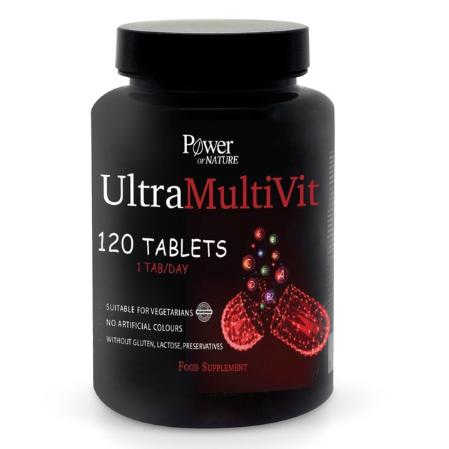 Power Health Ultra-Multi-Vit Συμπλήρωμα Διατροφής με Βιταμίνες, Μετάλλα και Ιχνοστοιχεία 120 tabs Power Health Ultra-Multi-Vit Συμπλήρωμα Διατροφής με Βιταμίνες, Μετάλλα και Ιχνοστοιχεία 120 tabs