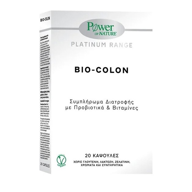 Power Health Platinum Range Bio-Colon 20caps Power Health Platinum Range Bio-Colon 20caps