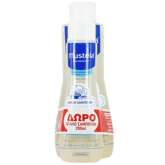 Mustela Πακέτο Προσφοράς Gentle Shampoo Βρεφικό Απαλό Σαμᴨουάν με Εκχύλισμα Χαμομηλιού 500ml & Δώρο Επιπλέον Ποσότητα 200ml Mustela Πακέτο Προσφοράς Gentle Shampoo Βρεφικό Απαλό Σαμᴨουάν με Εκχύλισμα Χαμομηλιού 500ml & Δώρο Επιπλέον Ποσότητα 200ml