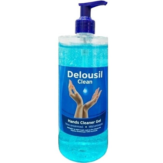 Delousil Hands Cleaner Gel Ιδανικό για την Αντισηψία των Χεριών 1Lt Delousil Hands Cleaner Gel Ιδανικό για την Αντισηψία των Χεριών 1Lt