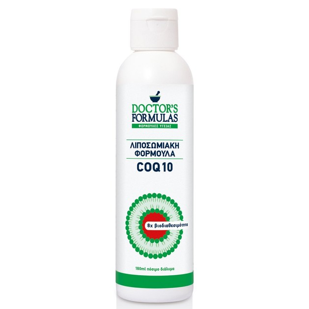 Doctor\'s Formulas Λιποσωμιακή Φόρμουλα COQ 10 Συμπλήρωμα Διατροφής για την Καλή Λειτουργία του Οργανισμού 180ml Doctor\'s Formulas Λιποσωμιακή Φόρμουλα COQ 10 Συμπλήρωμα Διατροφής για την Καλή Λειτουργία του Οργανισμού 180ml