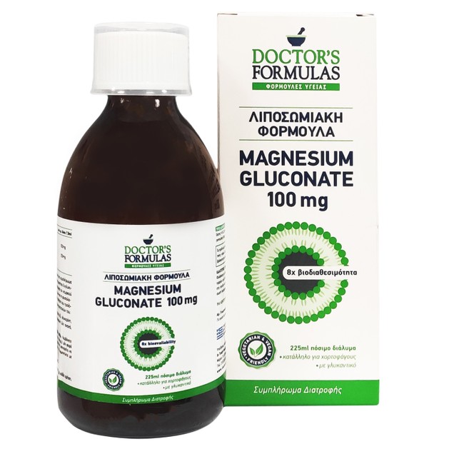 Doctor\'s Formulas Magnesium Gluconate 100mg 225ml Doctor\'s Formulas Magnesium Gluconate 100mg 225ml