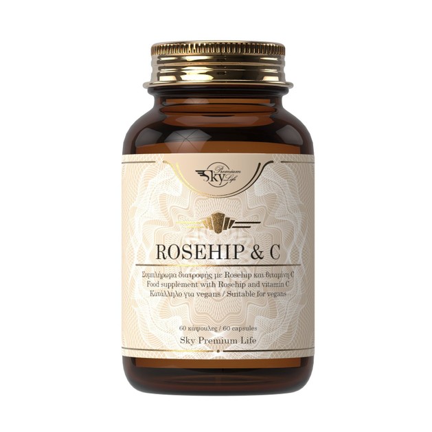 Sky Premium Life Rosehip 1000 mg & Vitamin C Συμπλήρωμα Διατροφής για την Ενίσχυση του Ανοσοποιητικού Συστήματος 60caps Sky Premium Life Rosehip 1000 mg & Vitamin C Συμπλήρωμα Διατροφής για την Ενίσχυση του Ανοσοποιητικού Συστήματος 60caps