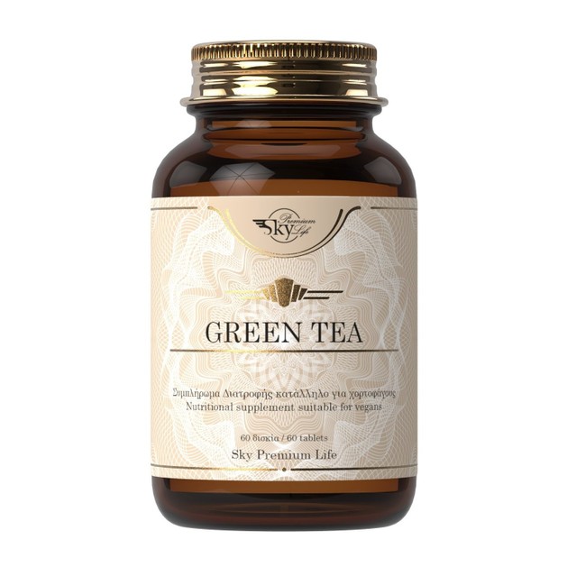 Sky Premium Life Green Tea Extract 390mg 60tabs Sky Premium Life Green Tea Extract 390mg 60tabs