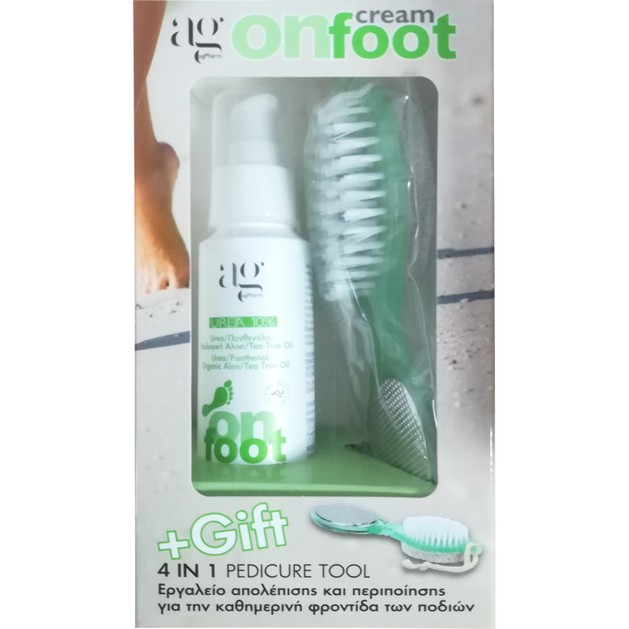 AgPharm Πακέτο Προσφοράς on Foot Regenerating Cream with Softening Effect for Knees & Heels 100ml & Δώρο 4 in 1 Pedicure Tool 1 Τεμάχιο AgPharm Πακέτο Προσφοράς on Foot Regenerating Cream with Softening Effect for Knees & Heels 100ml & Δώρο 4 in 1 Pedicure Tool 1 Τεμάχιο
