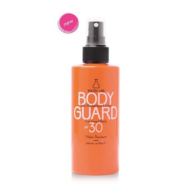 Youth Lab Body Guard Sun Protection Lotion Spf30 Αντηλιακό Αδιάβροχο Spray Προσώπου-Σώματος Υψηλής Προστασίας 200ml Youth Lab Body Guard Sun Protection Lotion Spf30 Αντηλιακό Αδιάβροχο Spray Προσώπου-Σώματος Υψηλής Προστασίας 200ml