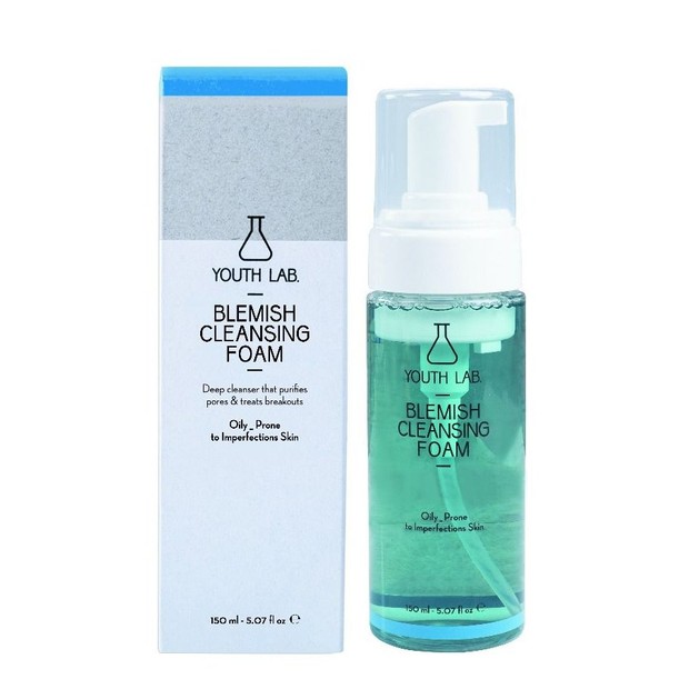 Youth Lab Blemish Cleansing Foam Αφρός Καθαρισμού για Λιπαρό Δέρμα 150ml Youth Lab Blemish Cleansing Foam Αφρός Καθαρισμού για Λιπαρό Δέρμα 150ml